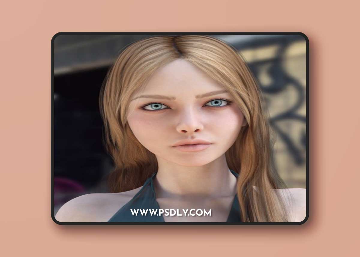 Vo Lisa for Genesis 9 3D Model