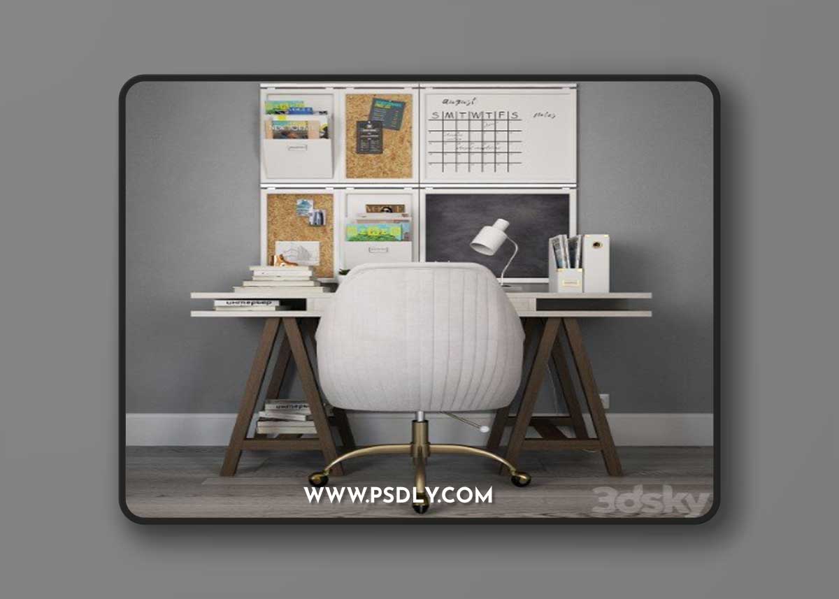 Workplace I Workplace 04 3D Model
