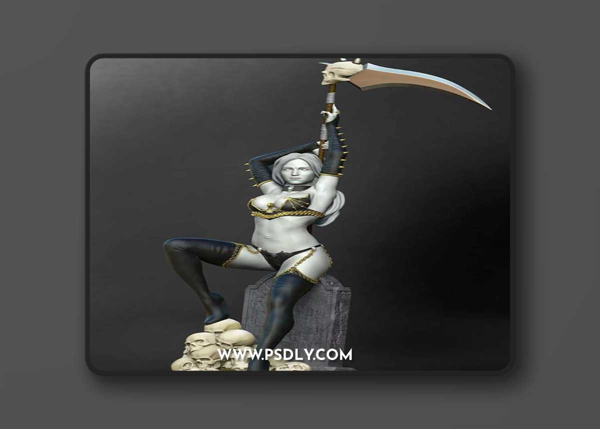 Artifex3d - Lady Dead – 3D Print Model