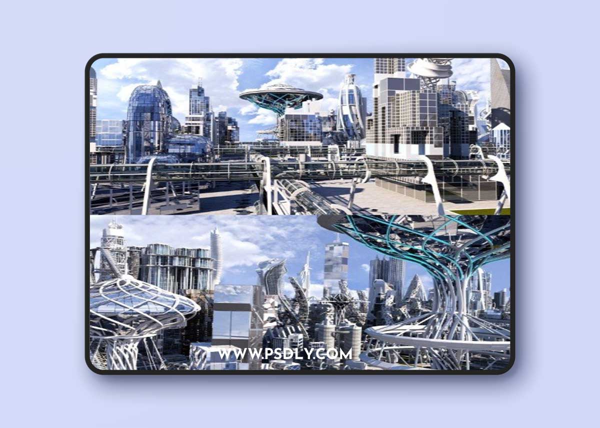 Artstation - Future City HD 20
