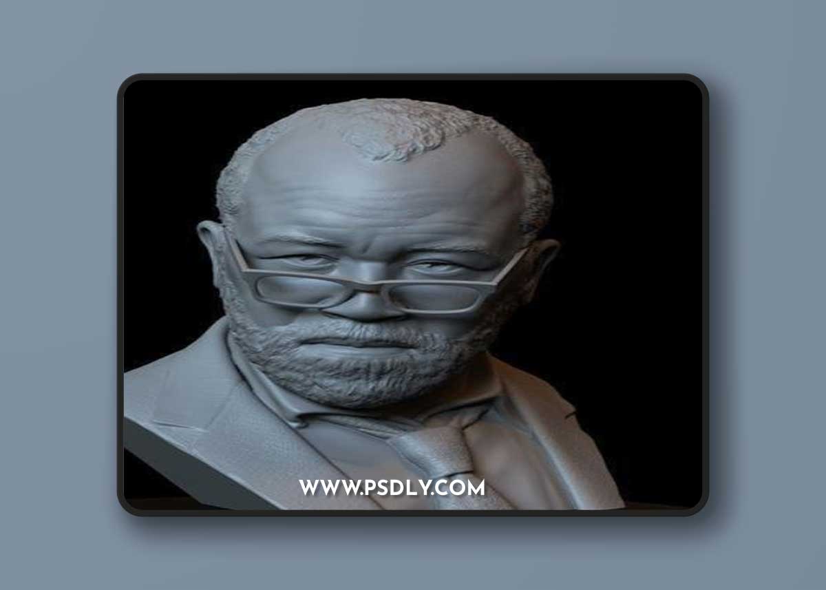 Bernard Lowe (Jeffrey Wright) Westworld HBO Bust – 3D Print Model