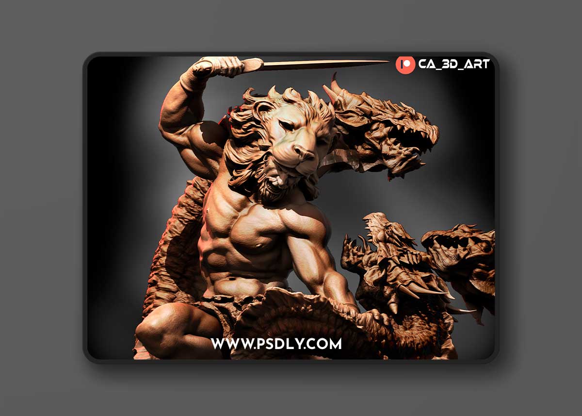 Ca 3d Studios - Hercules – 3D Print Model