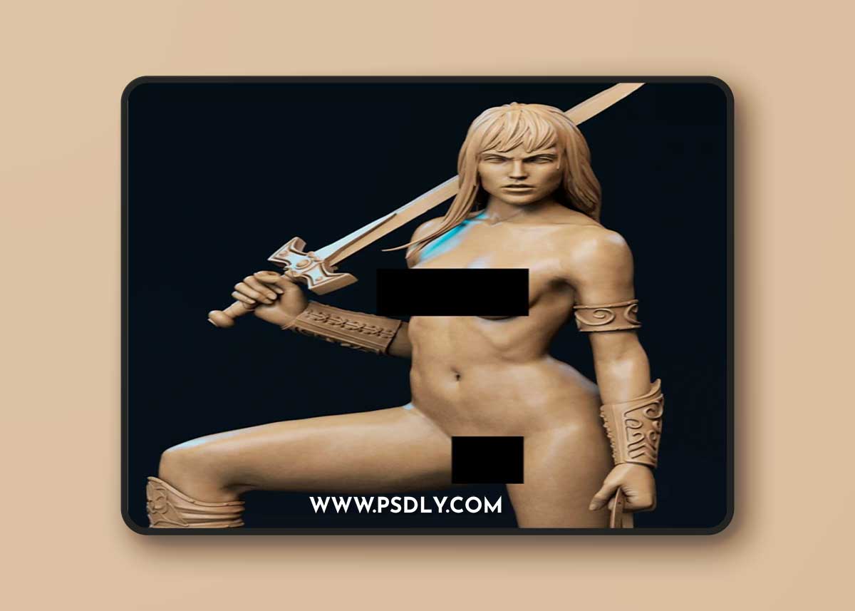 Ca 3d Studios - Xena NSFW Version – 3D Print Model