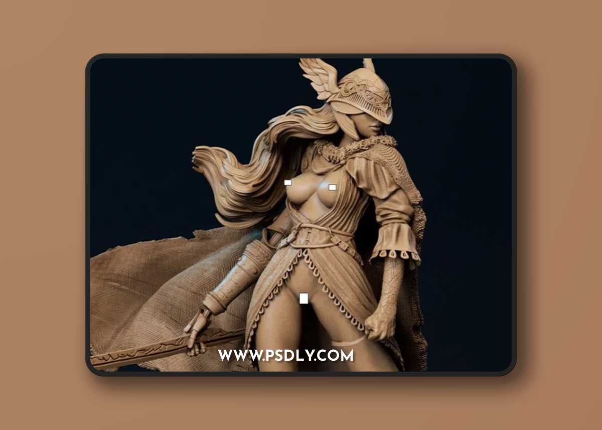 Ca 3d Studios – Malenia NSFW Version – 3D Print Model