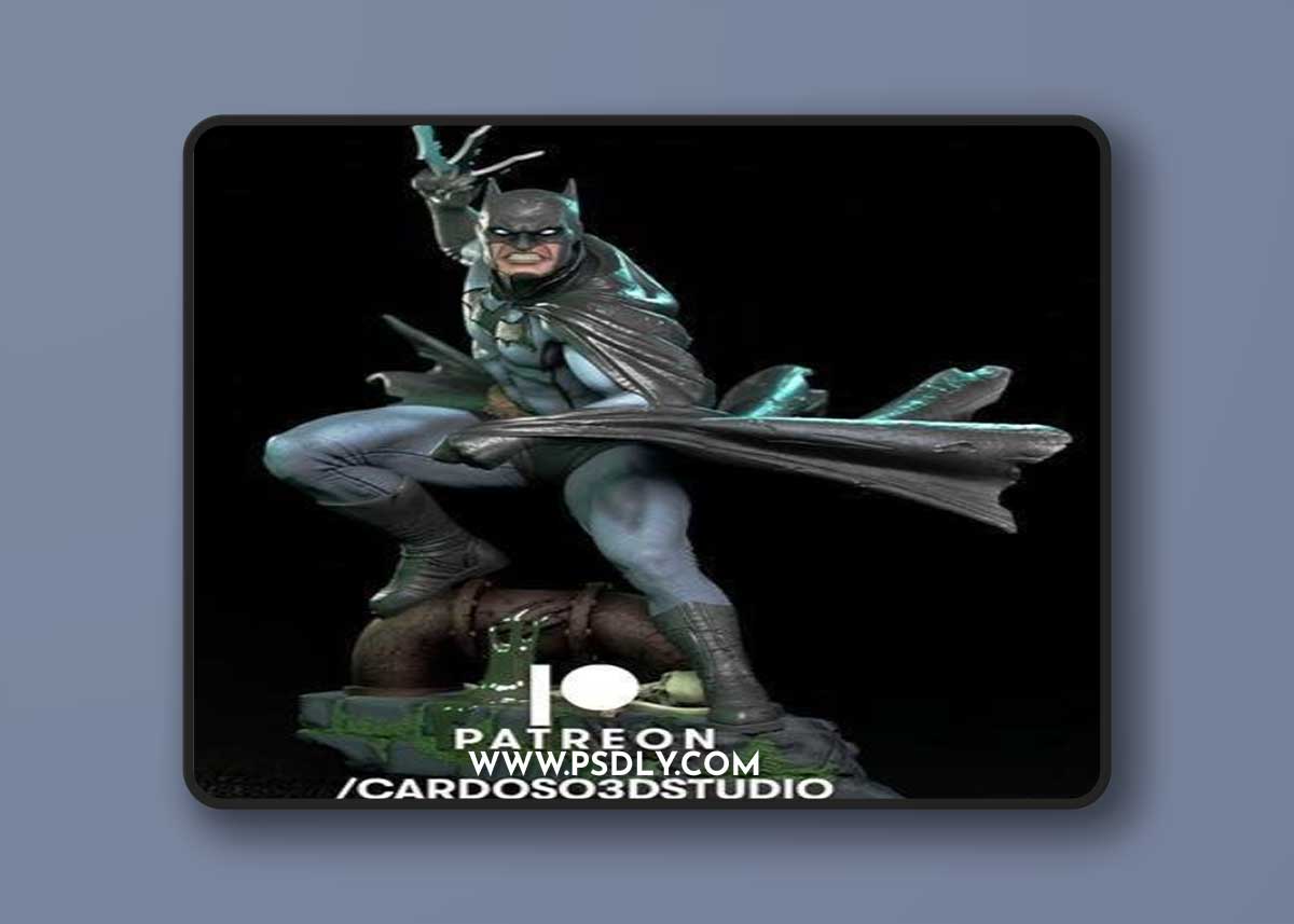 Cardoso3D - Batman Statue – 3D Print Model