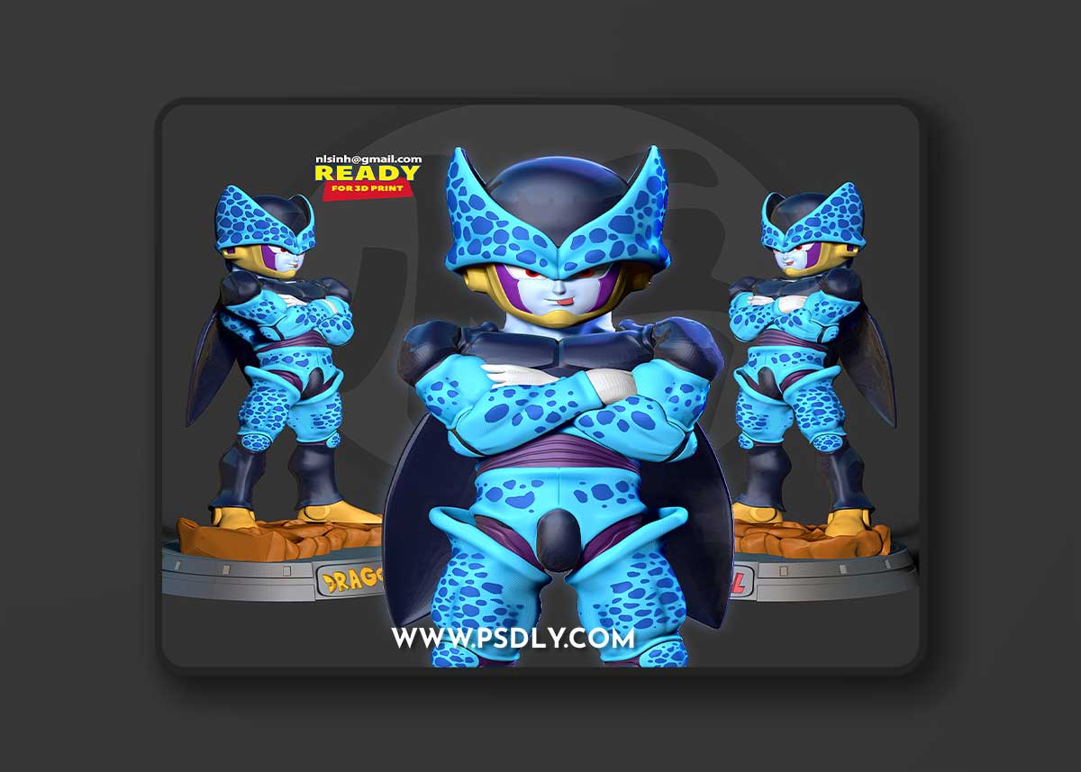 Cell JR Regular Figure and Bust – 3D Print Model