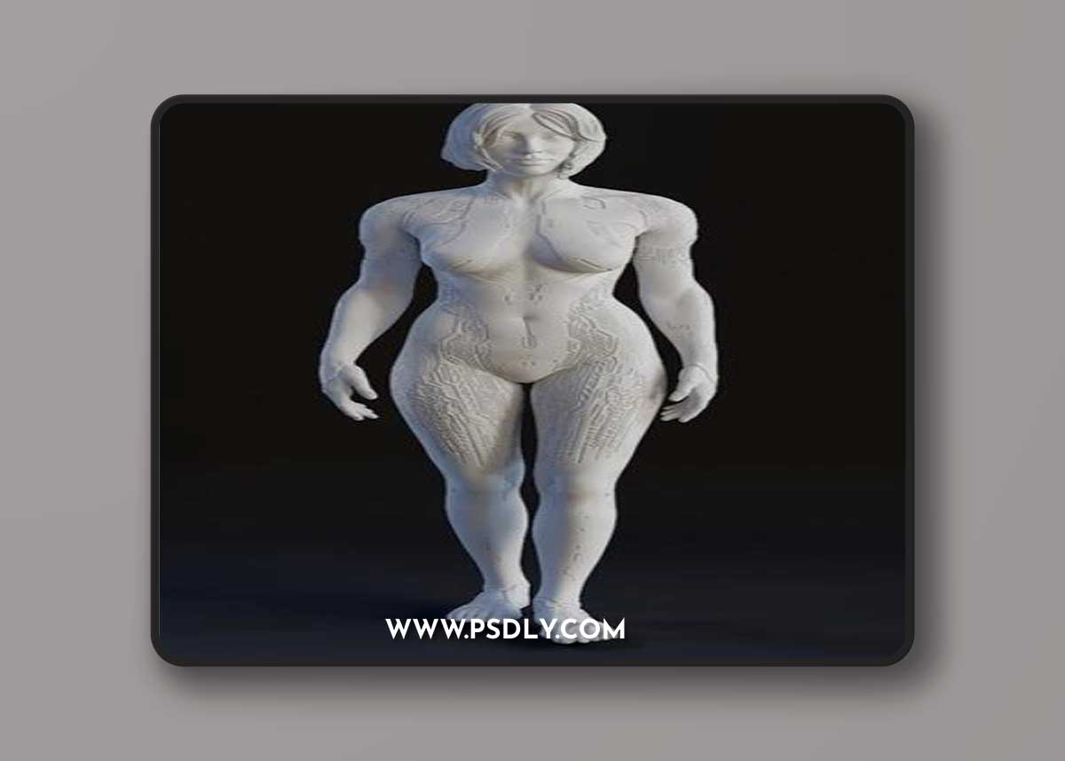 Cortana - Pose 1-3 – 3D Print Model