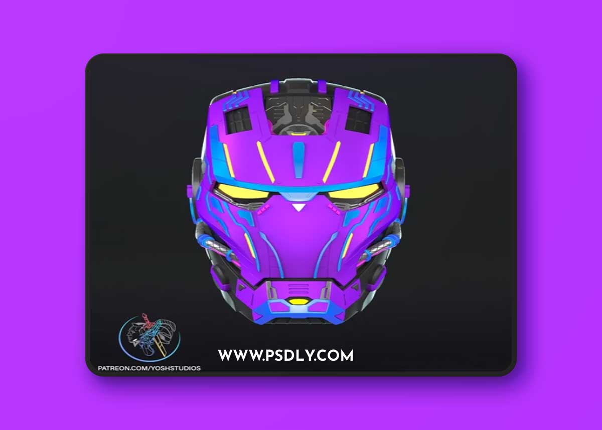 CyberPunk Iron Man – 3D Print Model