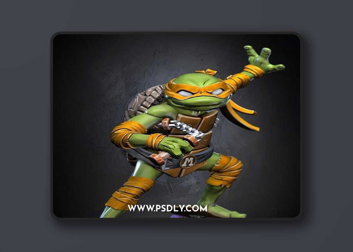 Dragun Studios - Mikey Fan Art – 3D Print Model