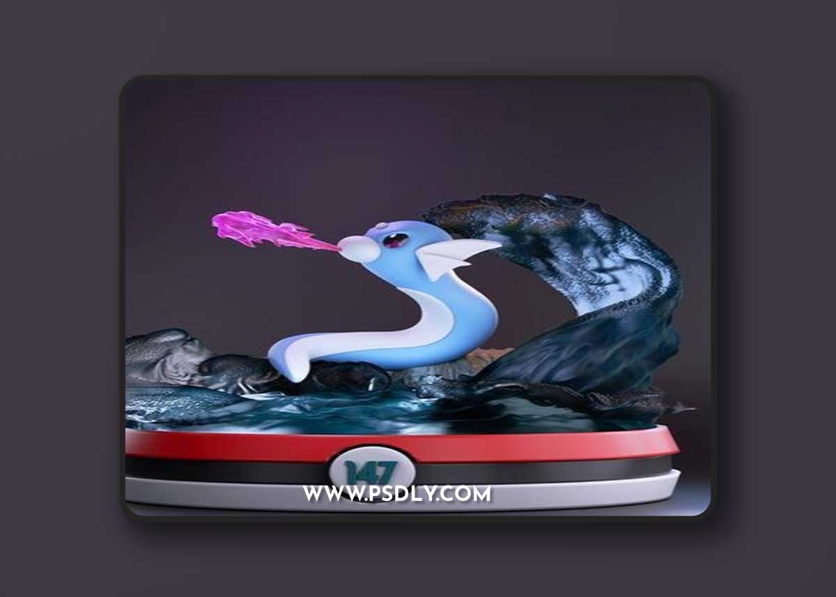 Dratini – 3D Print Model
