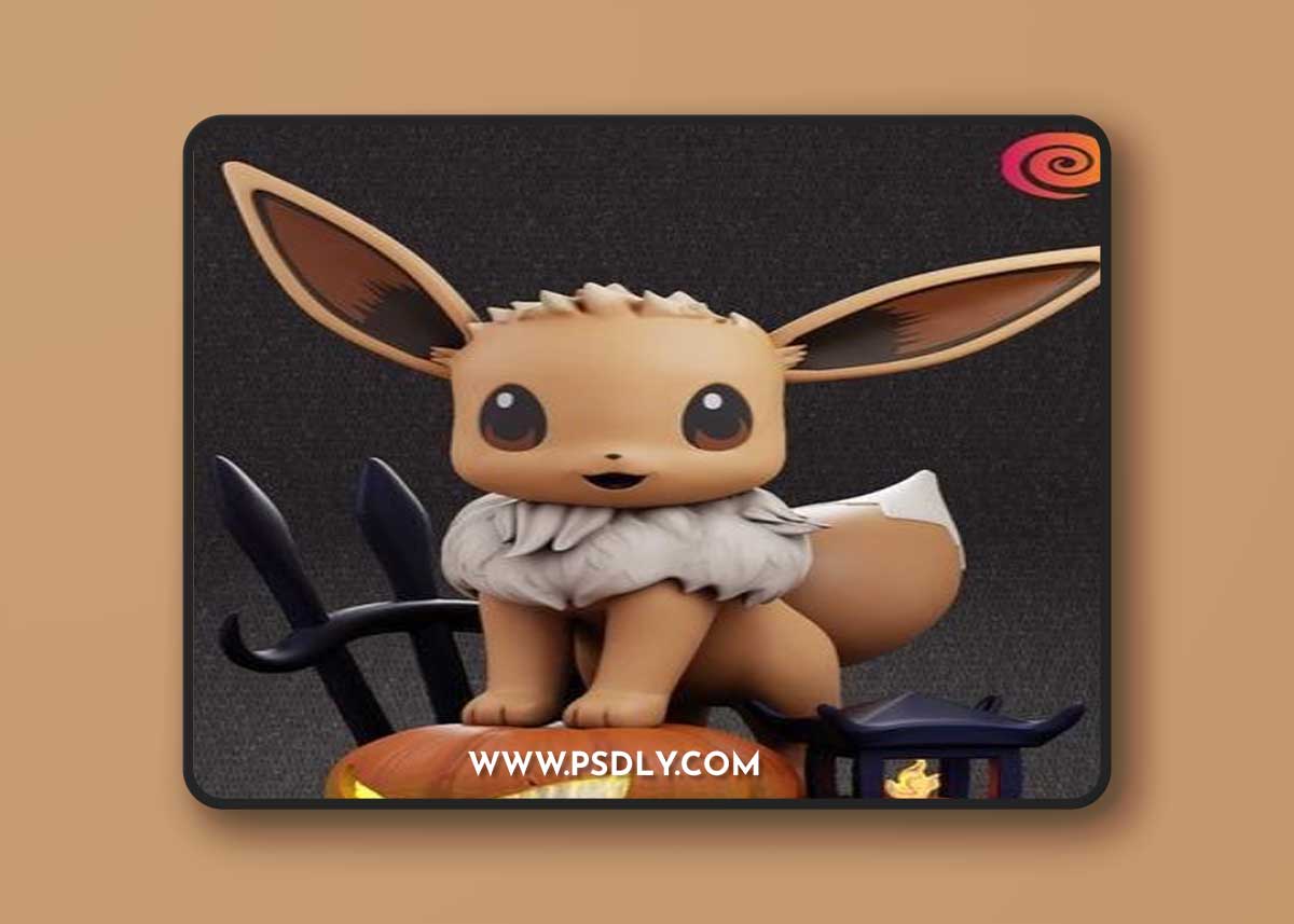 Eevee Halloween – 3D Print Model