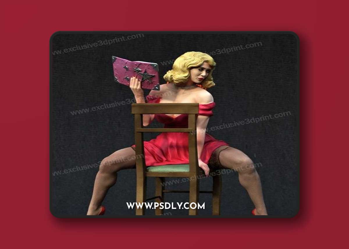 Exclusive - Teacher Wanda – 3D Print Model