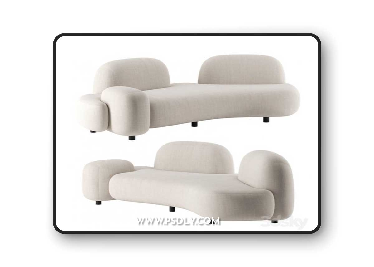Familyscape sofa 240 by Mathieu Lehanneur