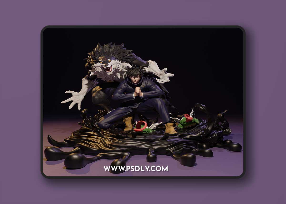 Fushiguro Megumi - Jujutsu Kaizen – 3D Print Model