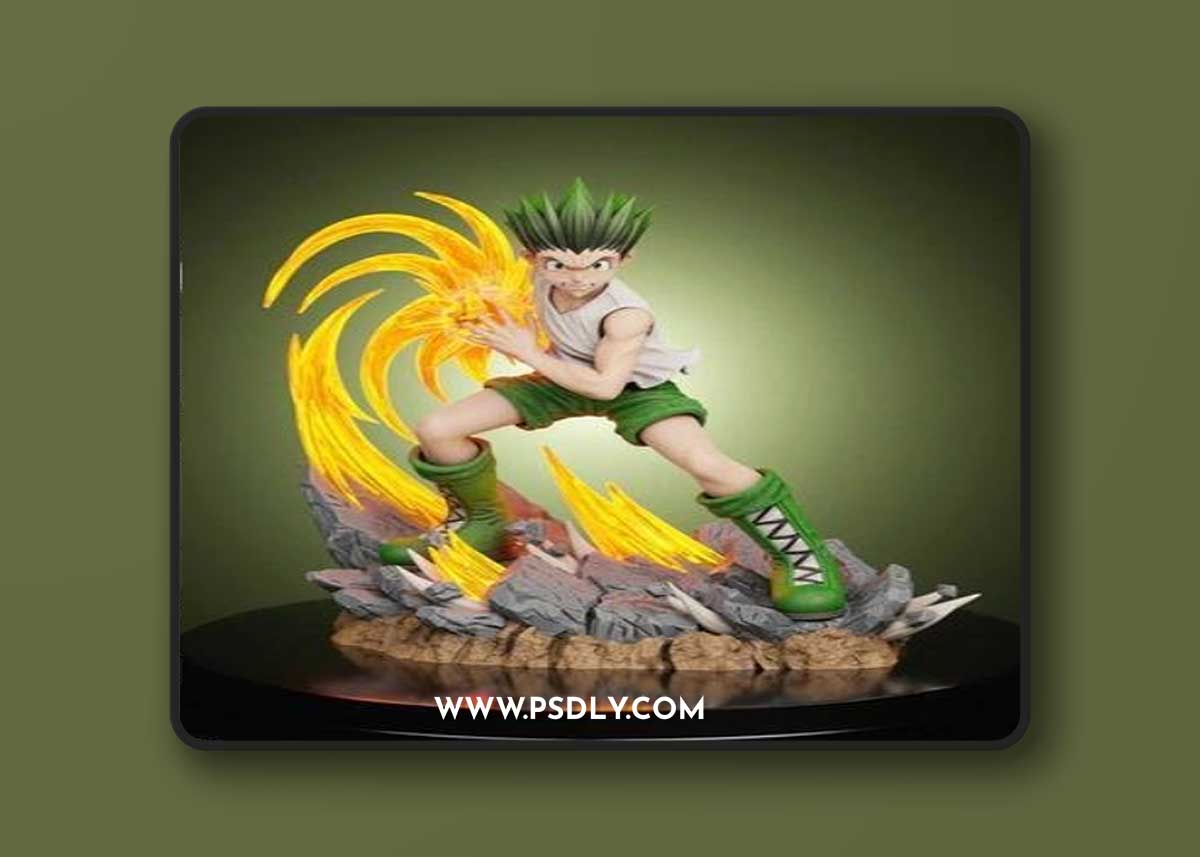 Gon attack de Hunter X Hunter – 3D Print Model