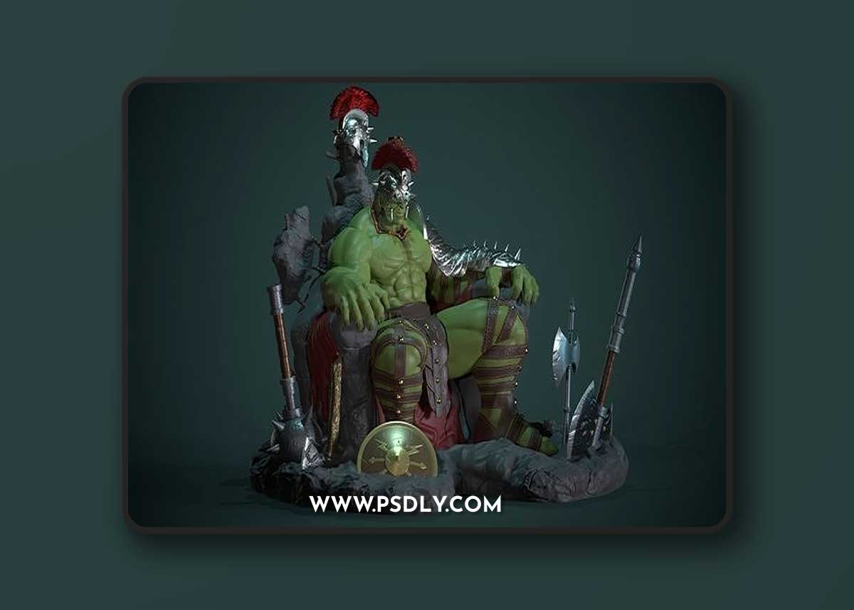 Hulk Throne – 3D Print Model