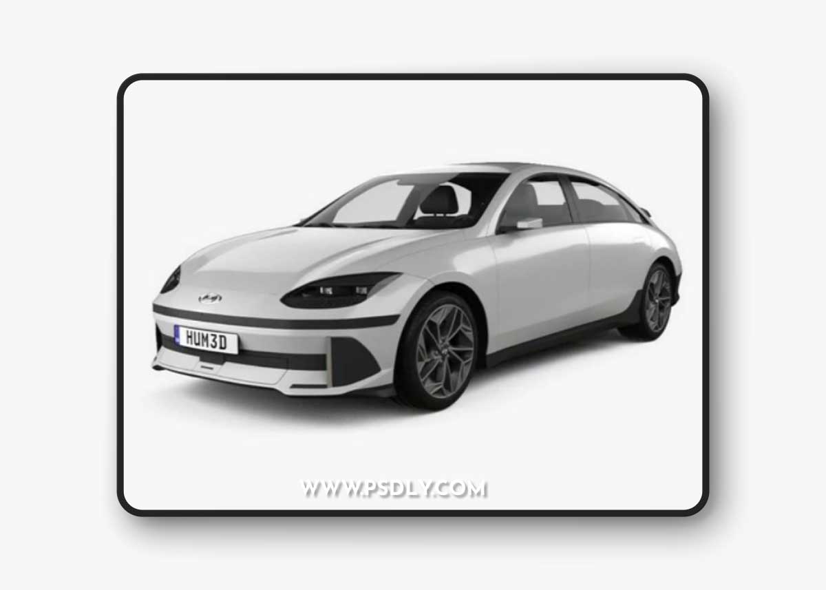 Hyundai Ioniq 6 2023 3D Model
