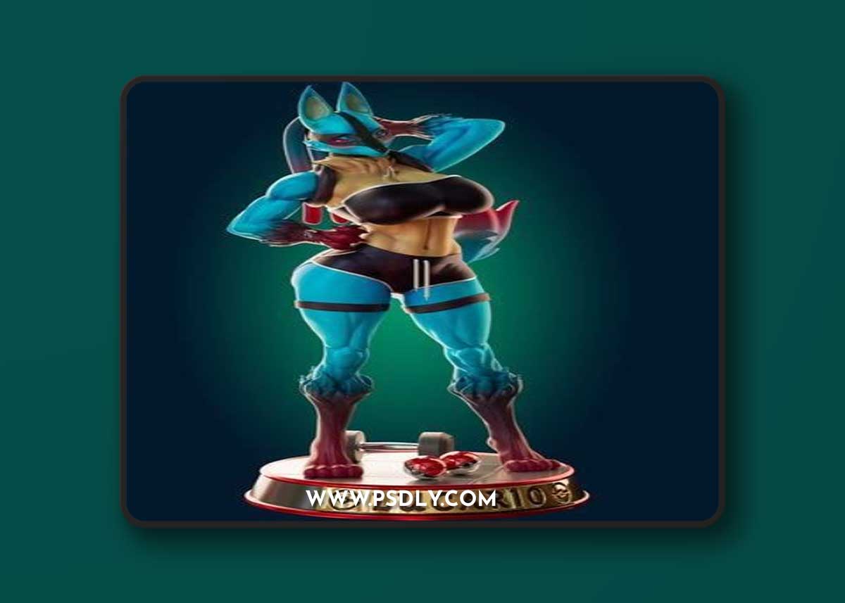 Lucario – 3D Print Model