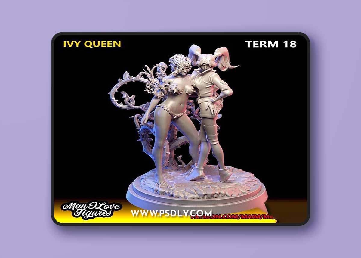 Man I Love Figures - Harley and Ivy – 3D Print Model