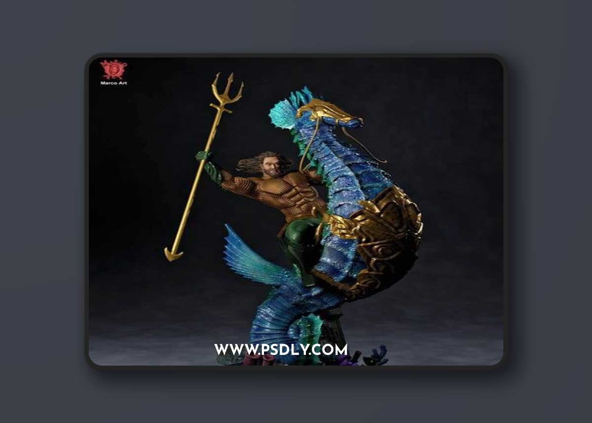 Marco Art - Aquaman – 3D Print Model