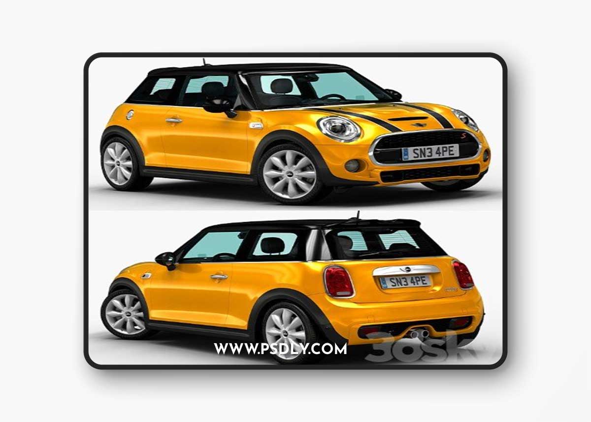 Mini Cooper S 3D Model