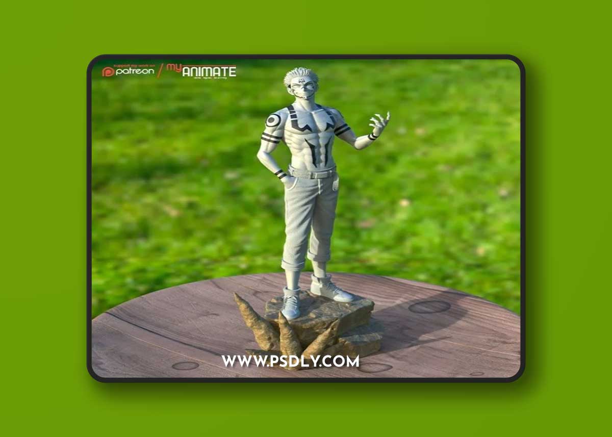 My Animate - Sukuna – 3D Print Model