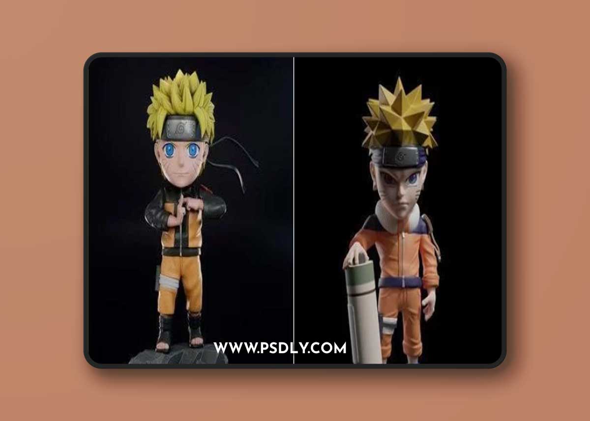 Naruto Chibi V1-2 – 3D Print Model