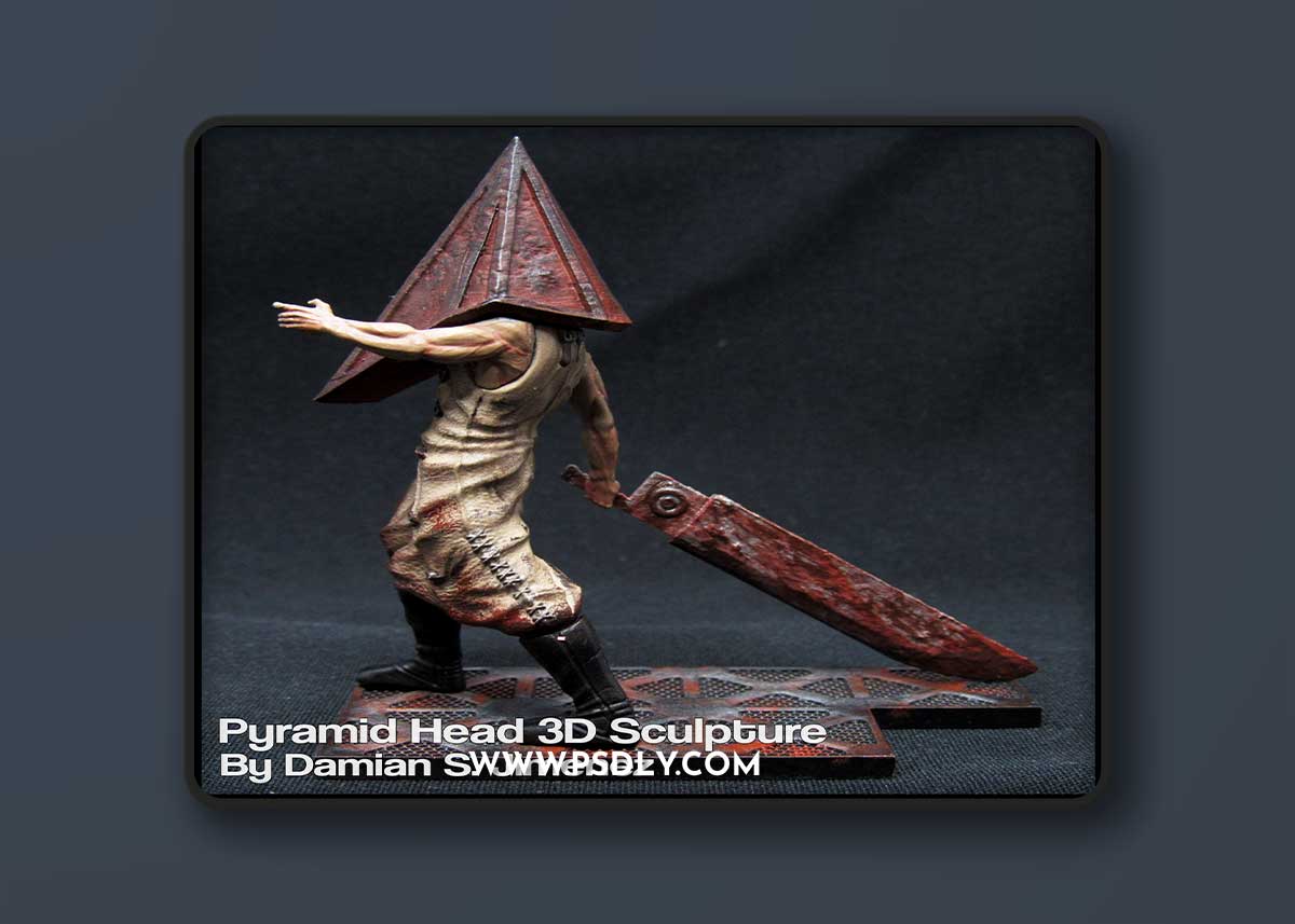 Nomnom Figures - Pyramid Head - Silent Hill – 3D Print Model
