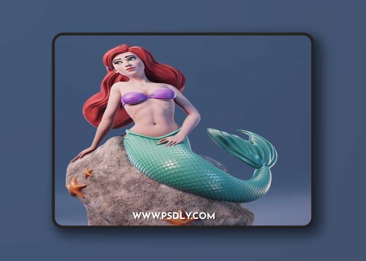 One More Model - Ariel figure – 3D Print Model