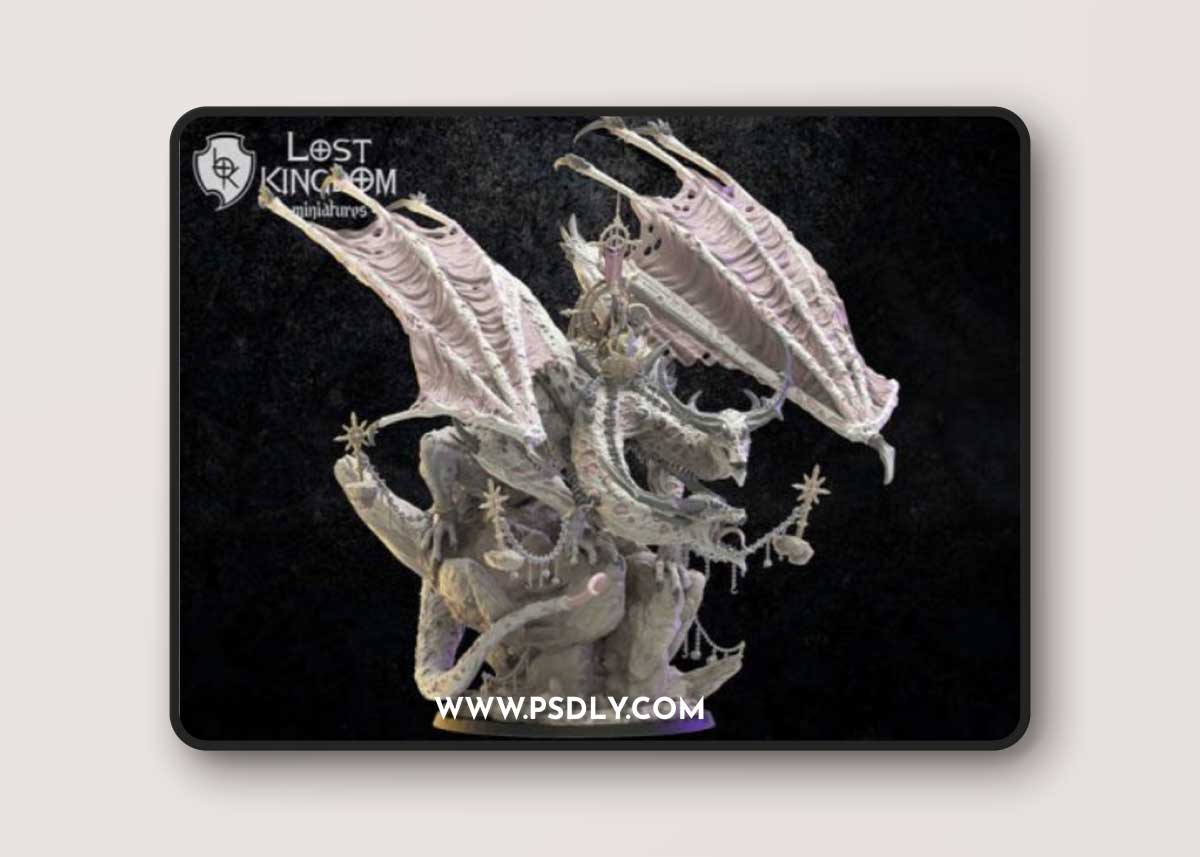 Owoyd the Unstoppable Gibraela the Mistress of Chaos – 3D Print Model