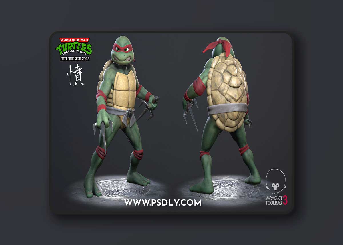 Raphael Retrogasm 2018 – 3D Print Model