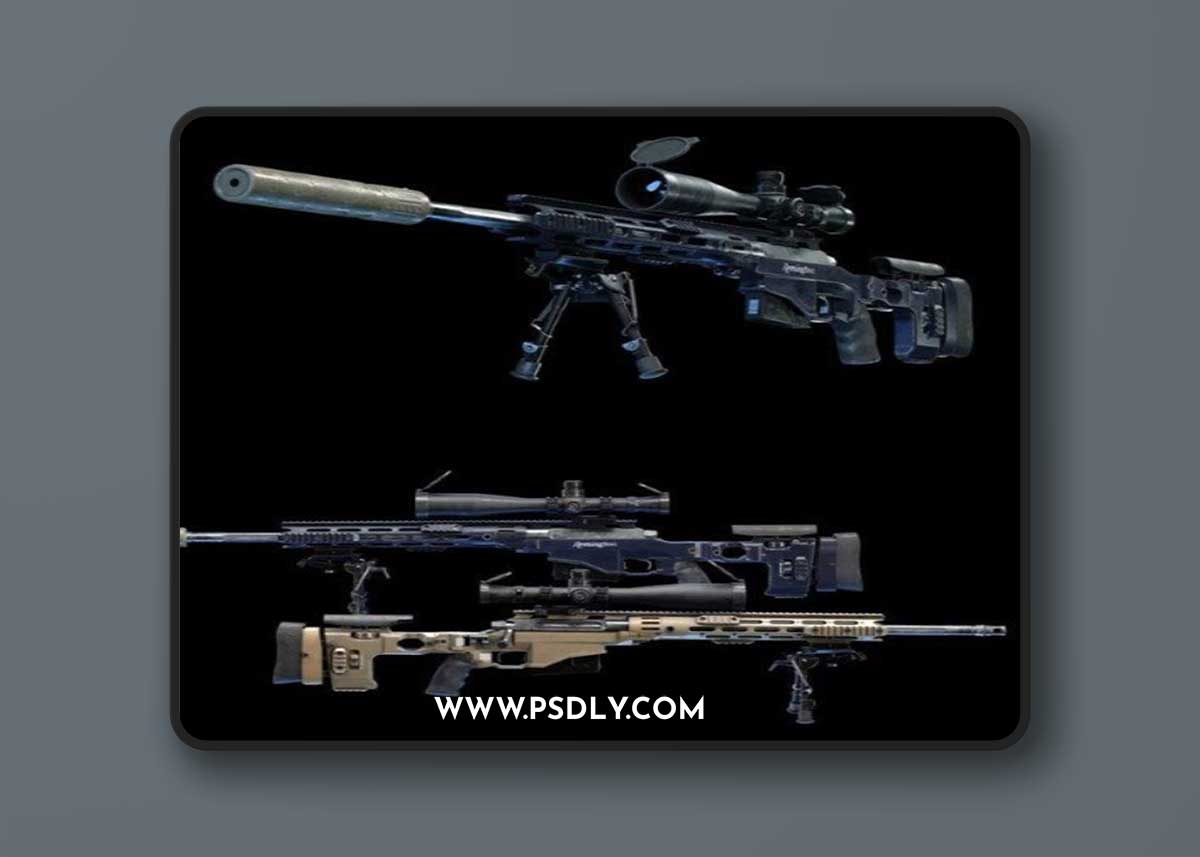Remington M2010 Rifle 3D Model