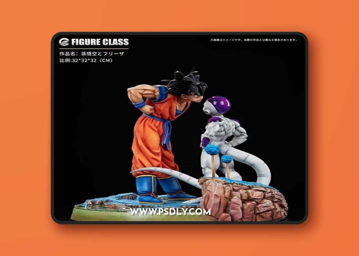 Son Goku and Frieza – 3D Print Model