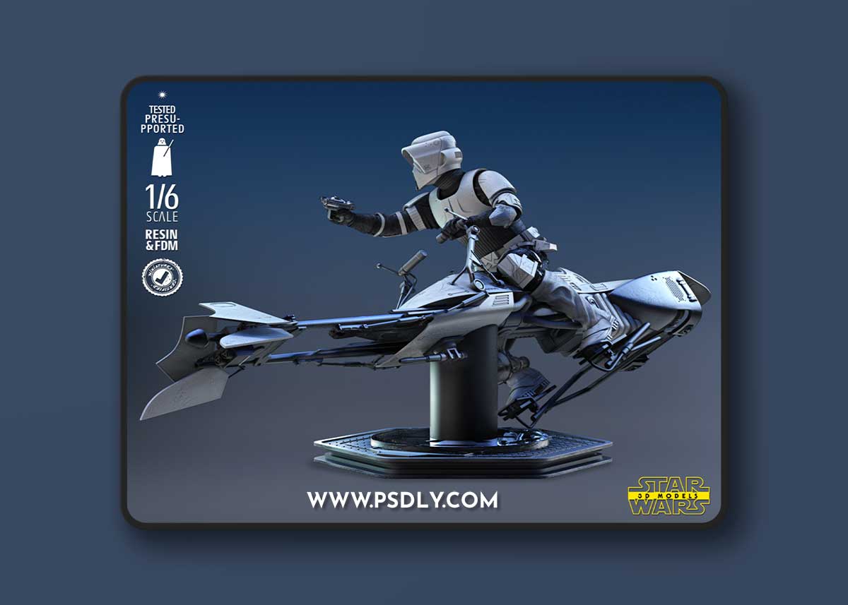 Star Wars - Storm Trooper Explorer – 3D Print Model