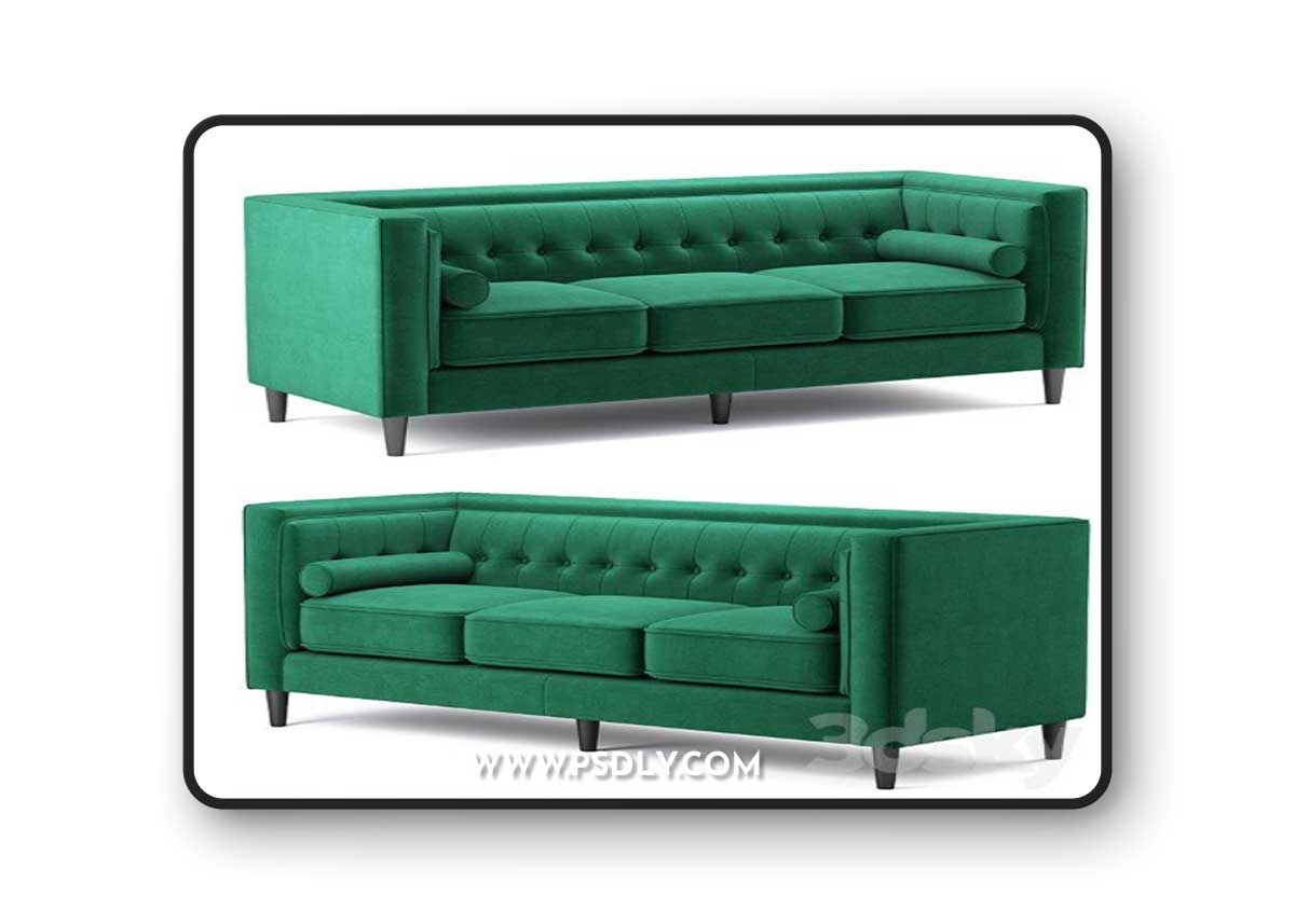 Taylor Velvet Sofa Meridian Furniture