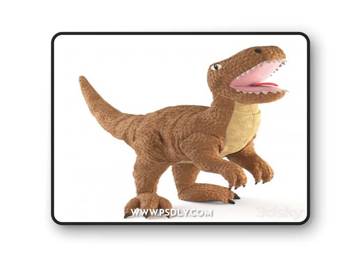Toy dinosaur IKEA JATTELIK YETTELIK