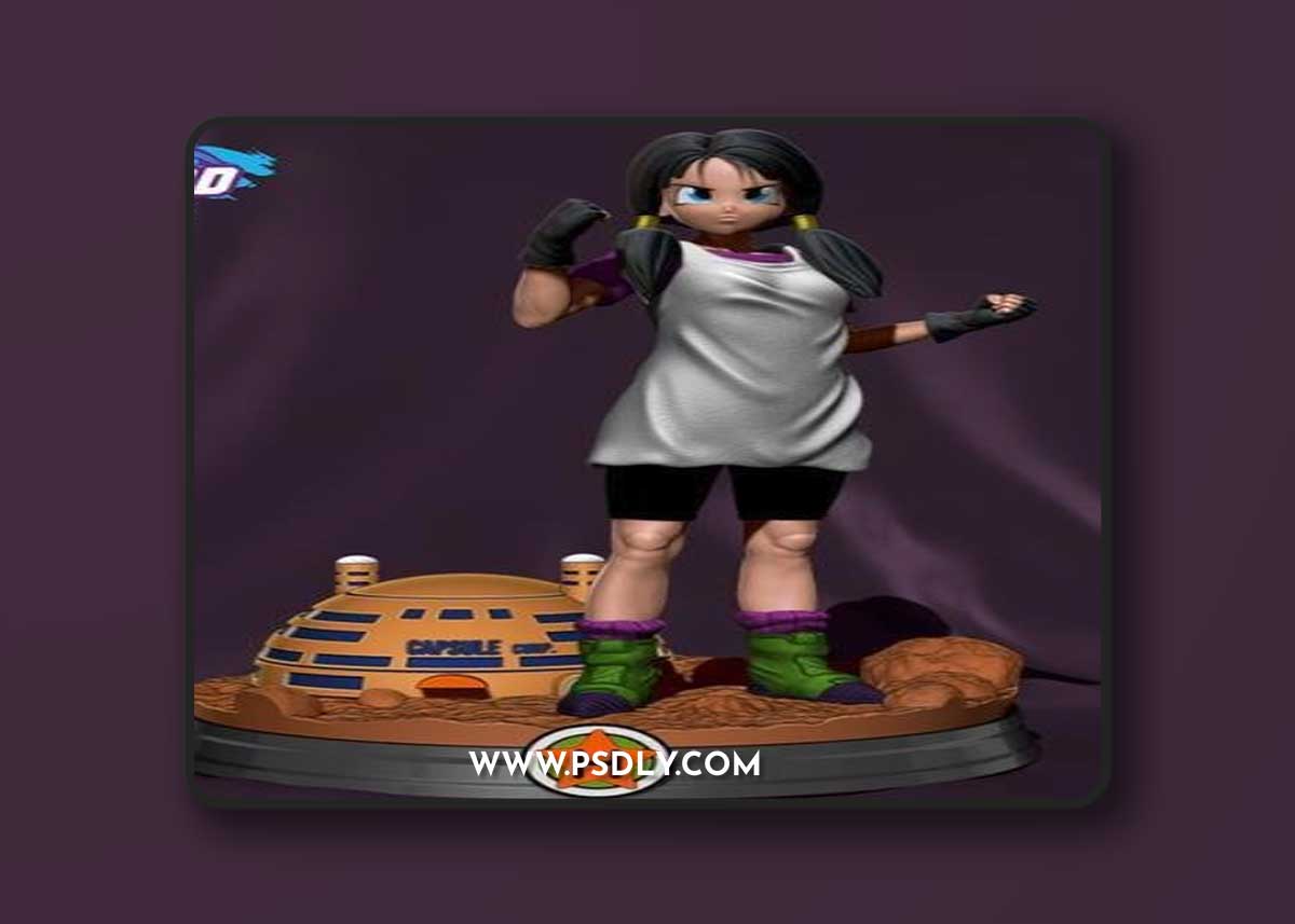 Videl - Dragon Ball – 3D Print Model