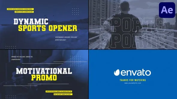 Videohive Dynamic Sports Opener for After Effects 48378013
