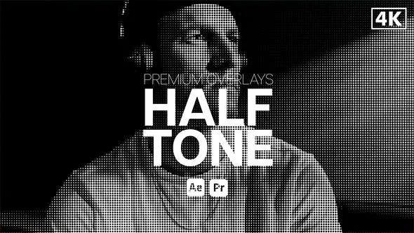 Videohive Premium Overlays Halftone 48662186