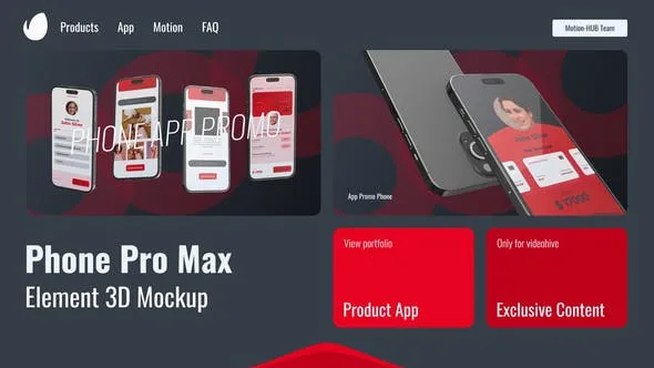 Videohive Smartphone 3D Promo 48814651
