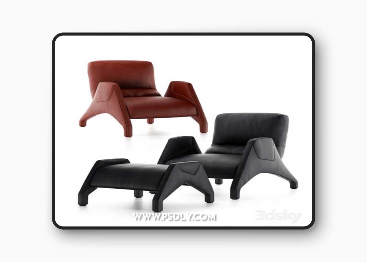Vincenzo De Cotiis DC113 armchair