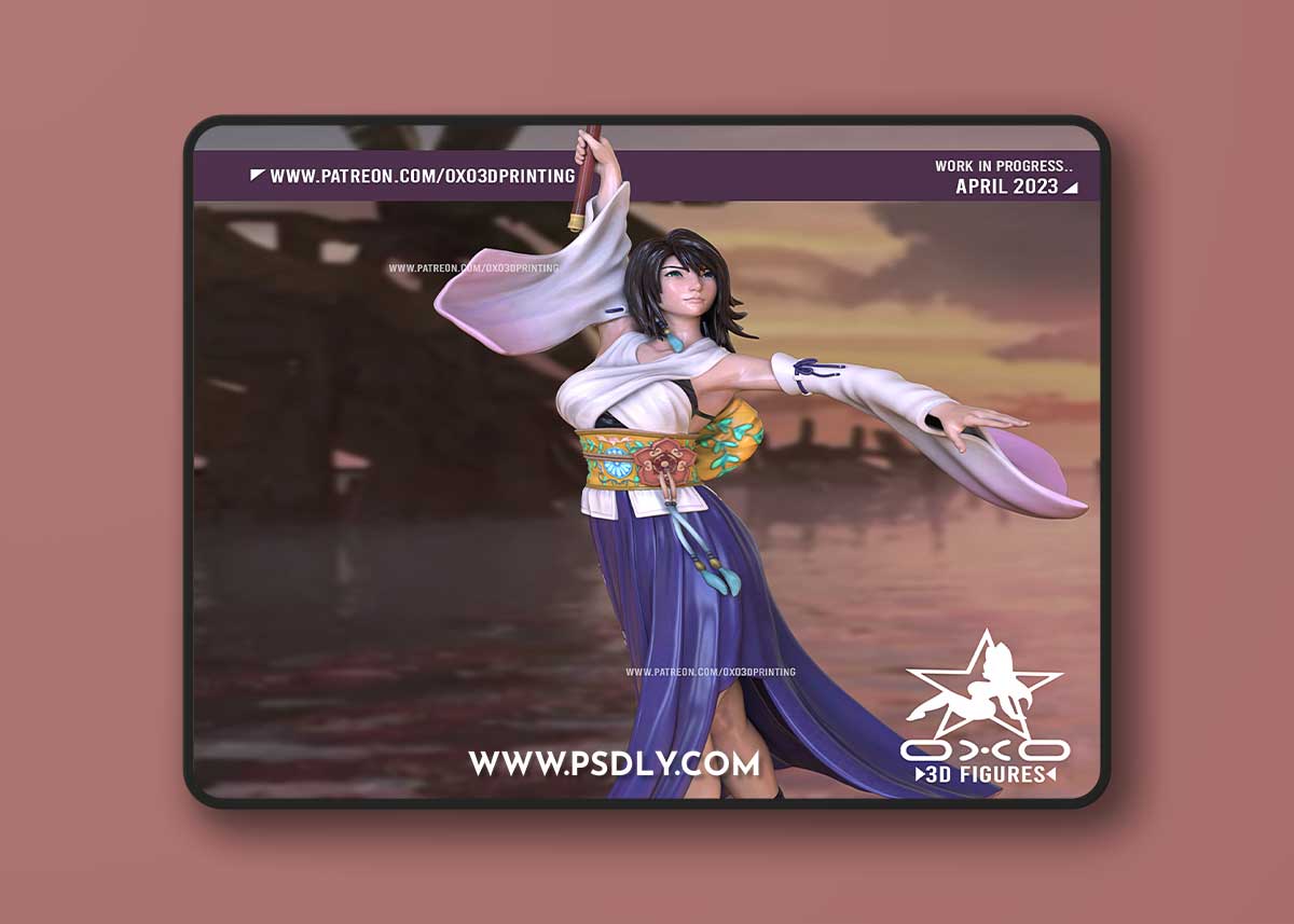 Yuna – 3D Print Model