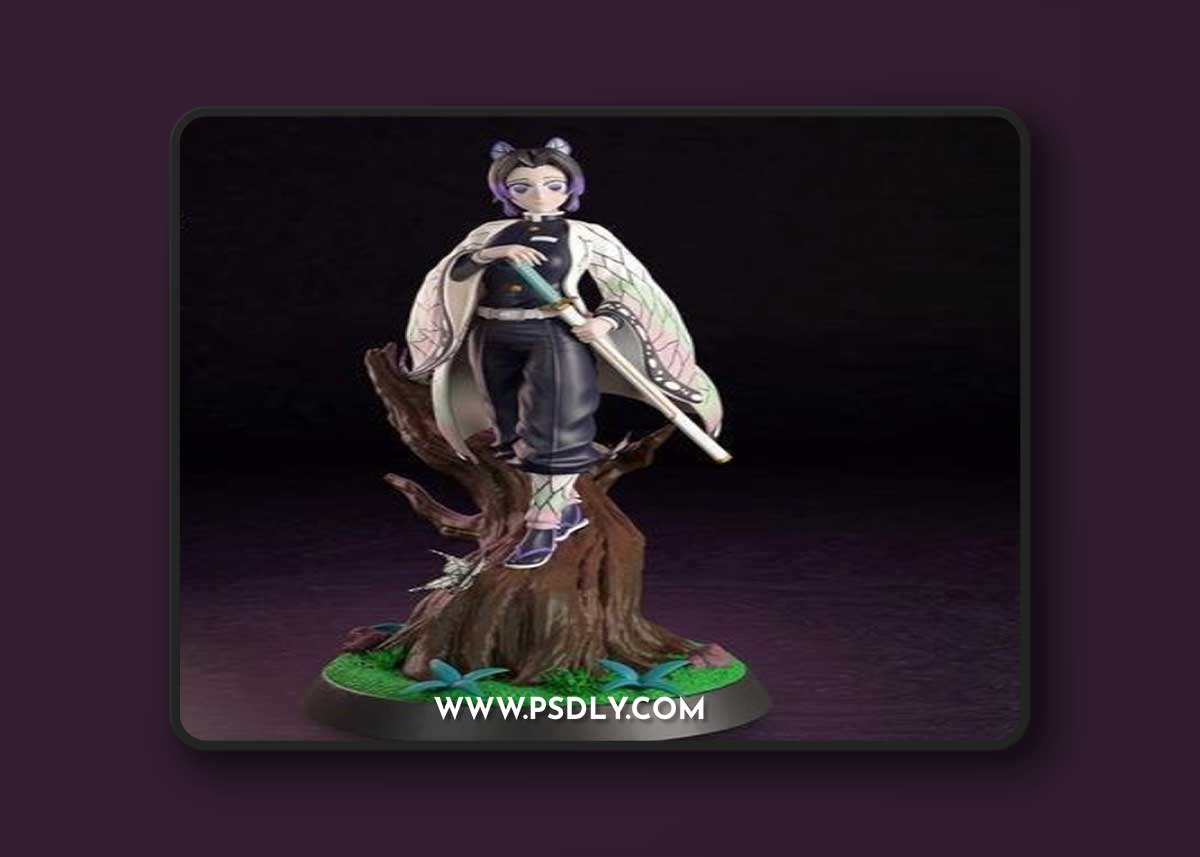 Zahen Studio - Shinobu Kocho – 3D Print Model