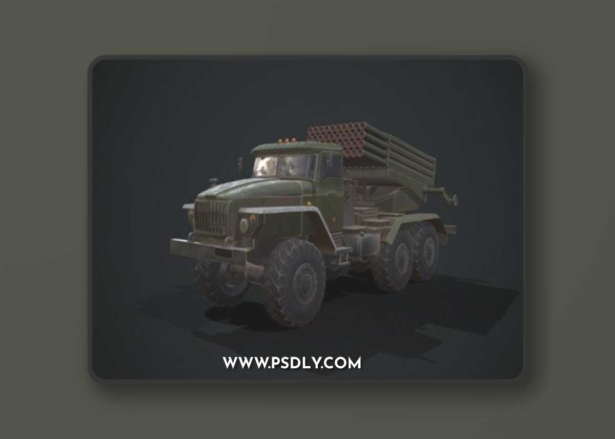 BM-21 “Grad” multiple launch rocket system