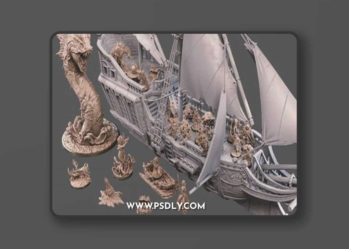 Loot Studio Fantasy – Envious Tempest October 2023 – 3D Print Model