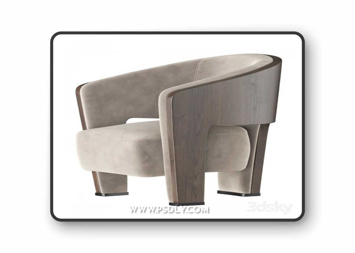 Marelli CHLOE Armchair 3D Model