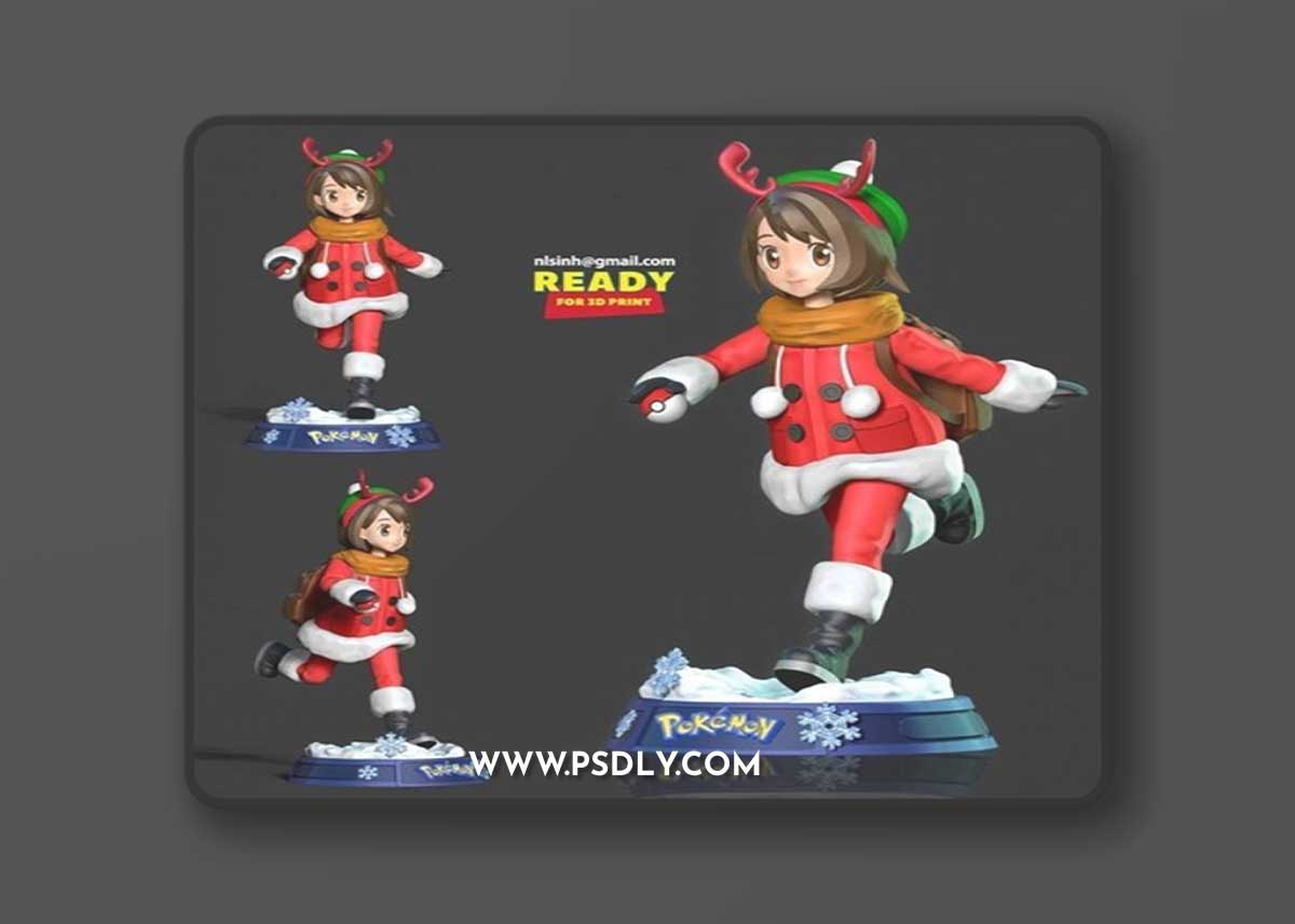 Santa Gloria – Pokemon Fanart – 3D Print Model