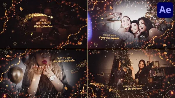 Videohive Christmas Photos Slideshow for After Effects 49201332