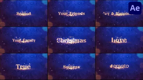 Videohive Christmas Wishes for After Effects 49224300