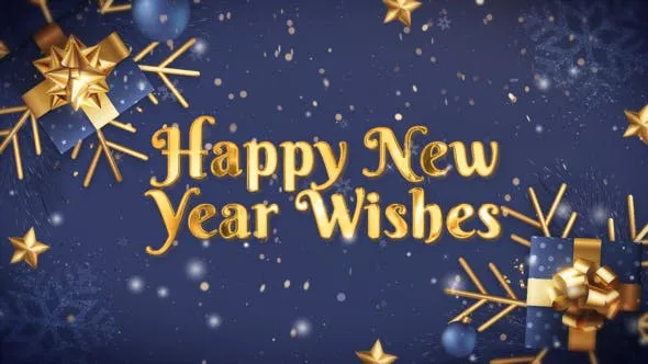 Videohive Happy New Year Wishes 49327401